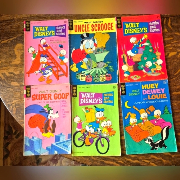 Gold Key Vintage Comics Lot Of 6 - Picture 1 of 8